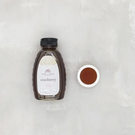 Grade A Unfiltered Cranberry Honey | 16oz