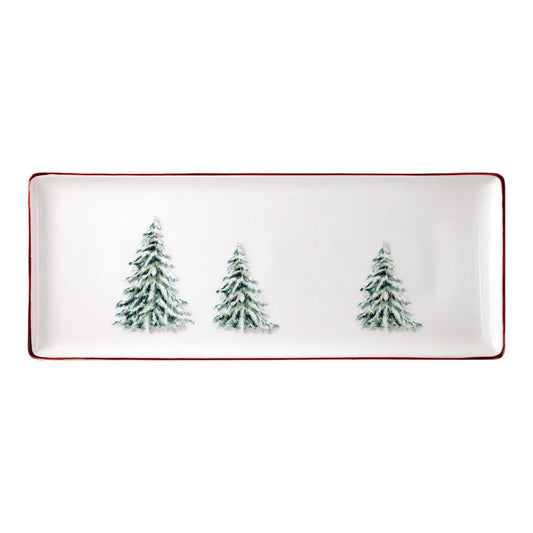 Filet Noel Oblong Serving Tray | 14in