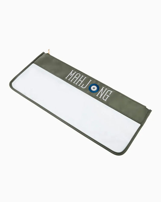 Mahjong Tile  Bag | Forest Green