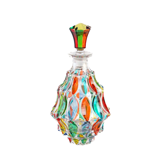 Murano Italian Crystal Liquor Decanter