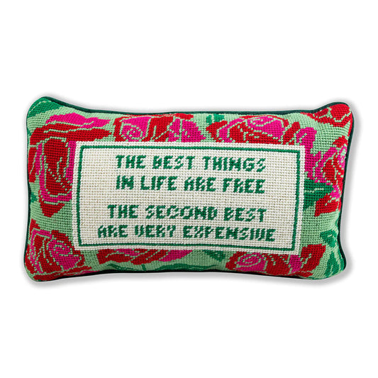 Needlepoint Pillow | Expensive