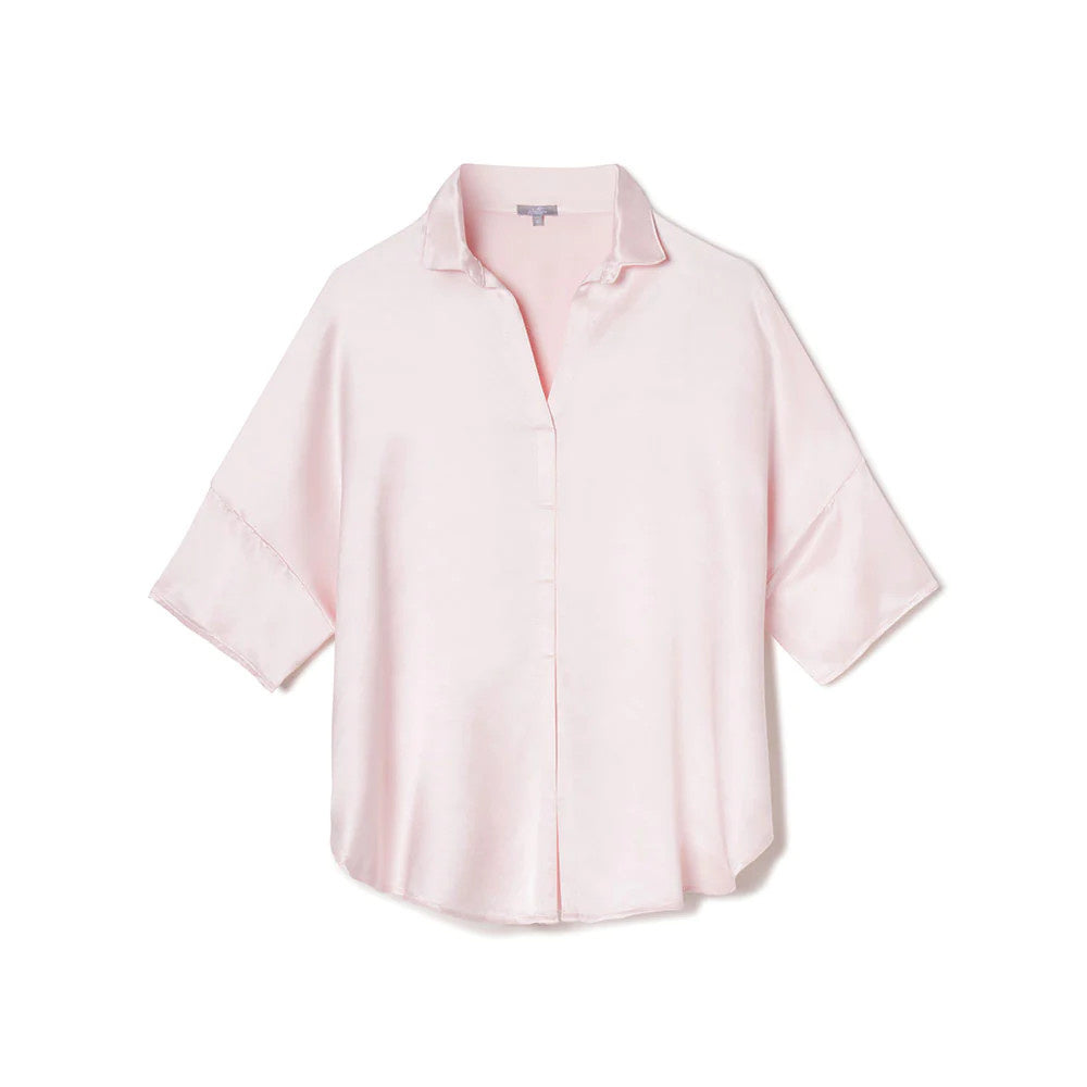 Fran Satin Collar Shirt |