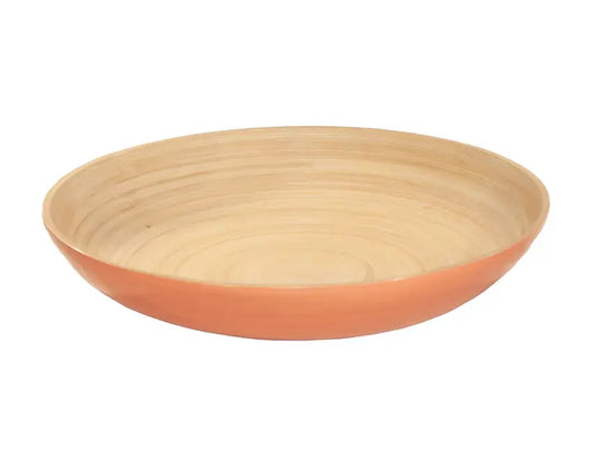 Bamboo Classic Fruit Bowl | 11.8 x 2in Apricot