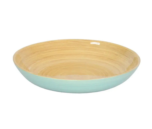 Bamboo Classic Fruit Bowl | 11.8 x 2in Ice Blue