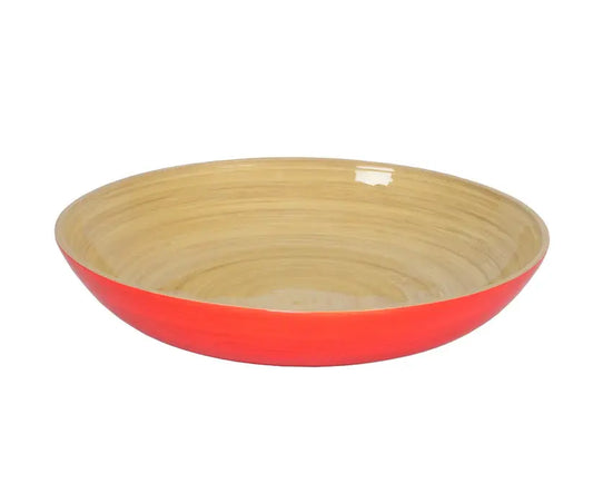 Bamboo Classic Fruit Bowl | 11.8 x 2in Orange