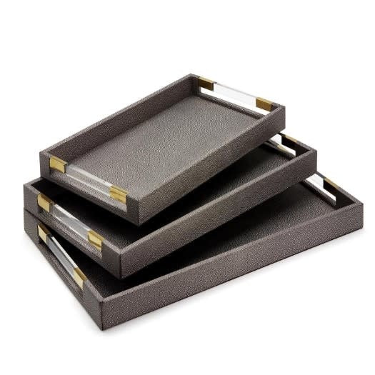 Large Grey Tray