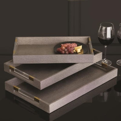 Large Grey Tray