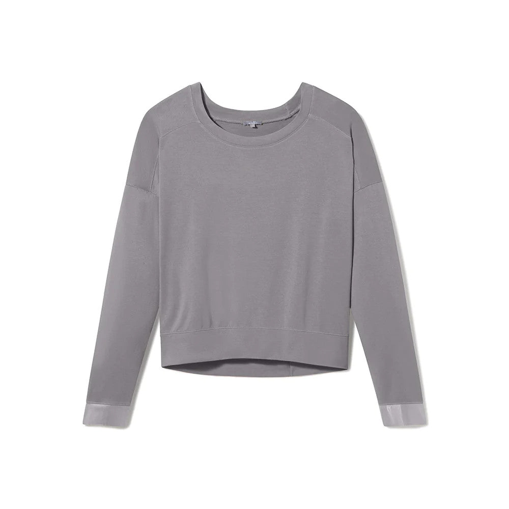 Izzy Satin Cuff Sweatshirt |