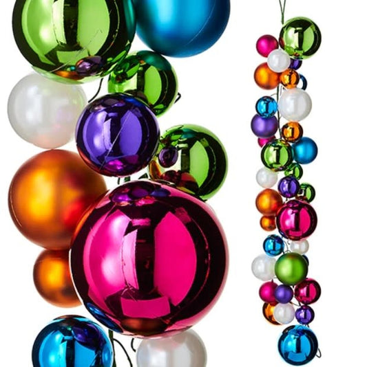 Multicolor Ball Garland | 4ft