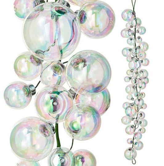 Iridescent Ball Garland | 4ft