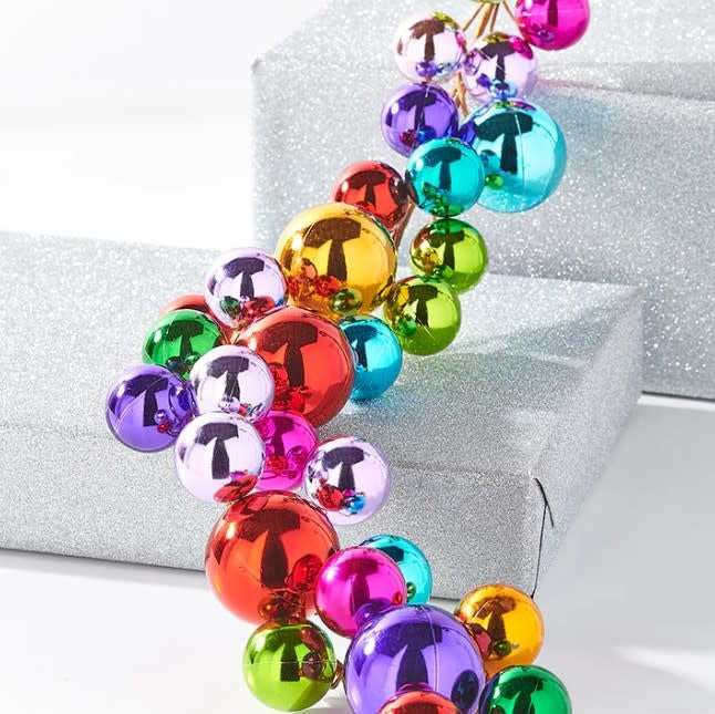 Multicolor Ball Garland | 4ft