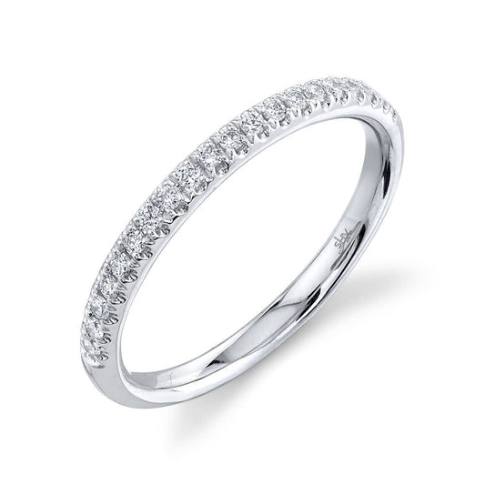 Diamond Band Ring | .18c 14k WG
