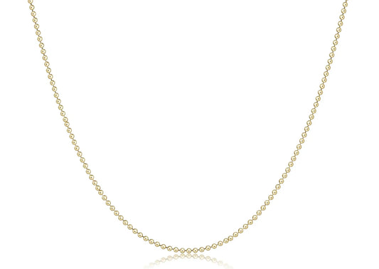 eNewton Classic Beaded Chain Choker Necklace | 17in