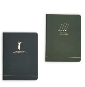 Golf Notes Notebook Set