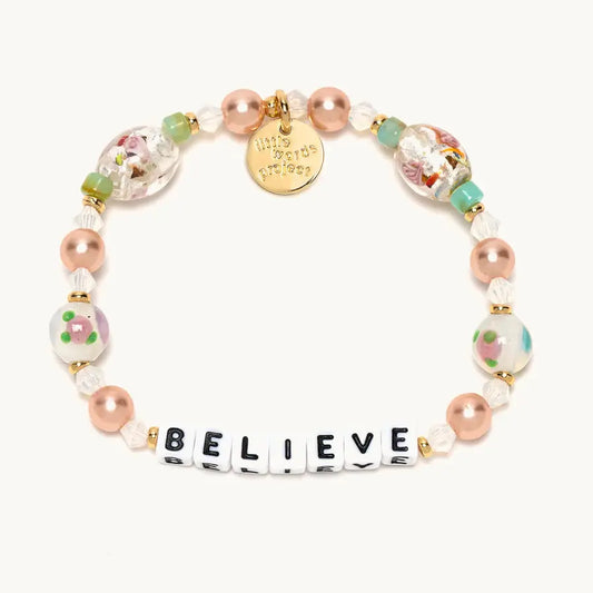 Believe Tea Party Stretch Bracelet