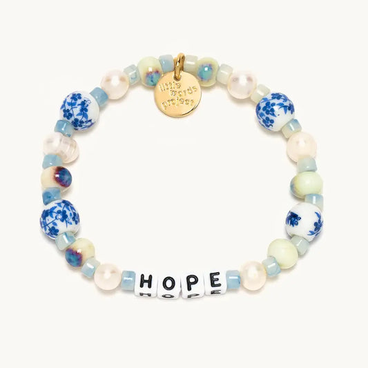 Hope Fine China Stretch Bracelet