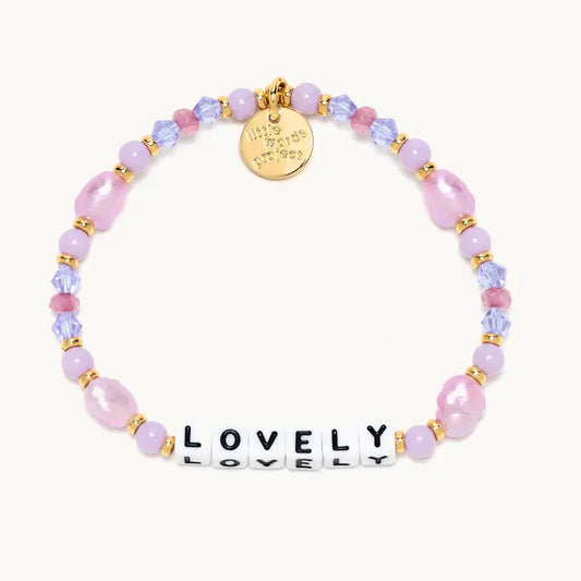 Lovely Purple Lace Stretch Bracelet