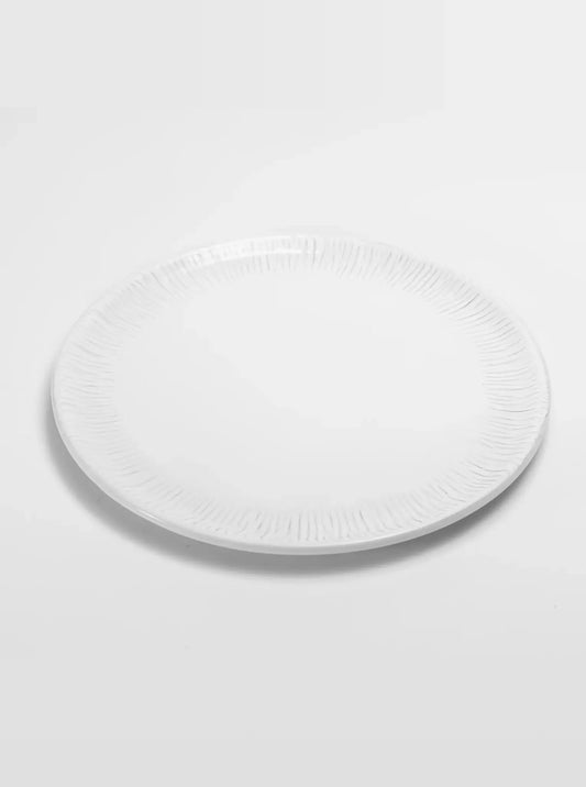 Graffito Charger Plate | White