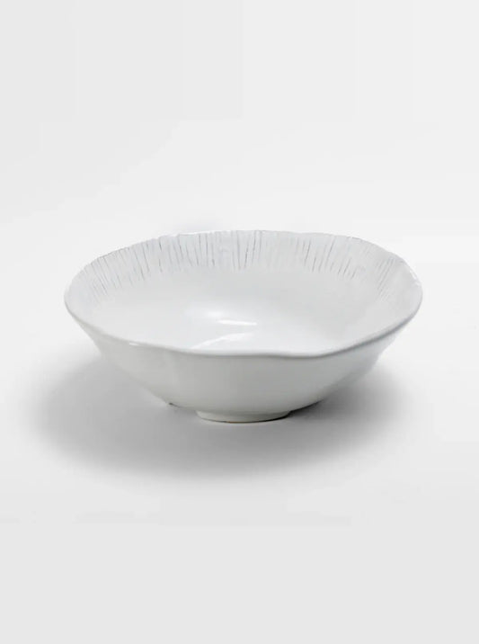 Graffito Large Bowl | 10.1in White