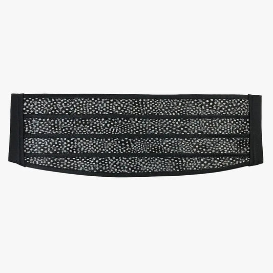 Brackish Guinea Feather Cummerbund