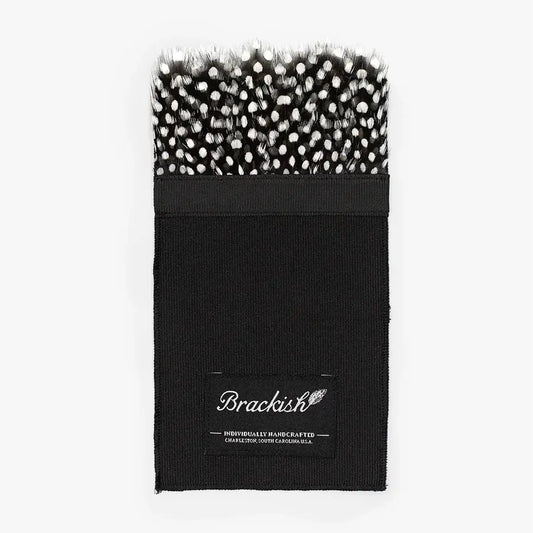 Brackish Guinea 2.0 Feather Pocket Square