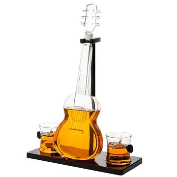 Guitar Whiskey Decanter + Glass Set | 34oz