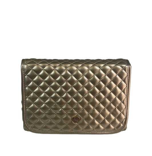 Toiletry Case | Gold Quilted