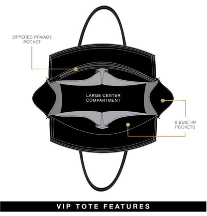 Vip Travel Tote | Pearl Quilted