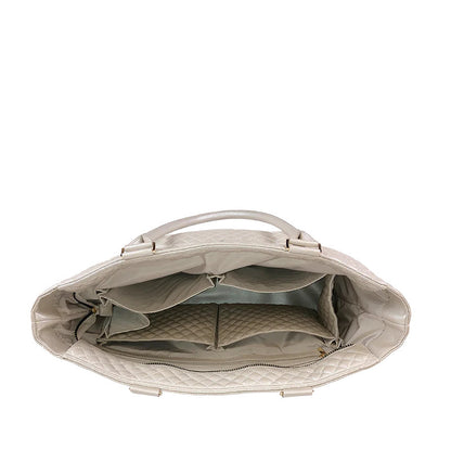 Vip Travel Tote | Pearl Quilted