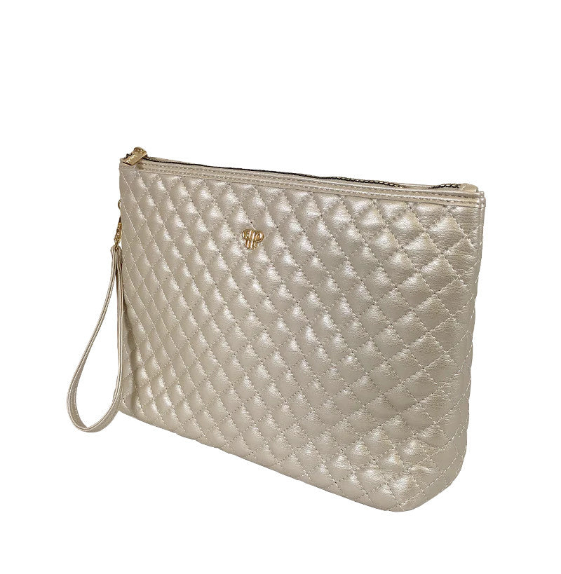 Litt Makeup Case | Pearl Qulited