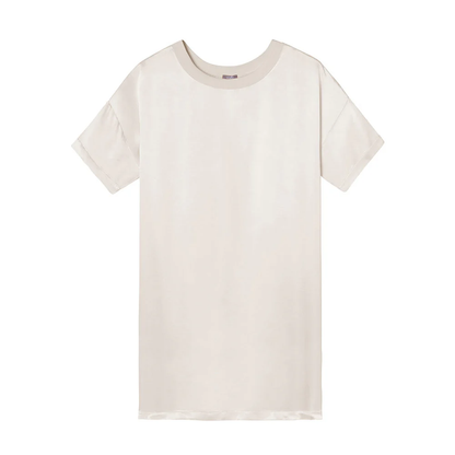 Stoney Satin Crew Neck Dress |