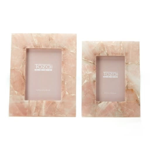 5x7 Pink Quartz Photo Frame