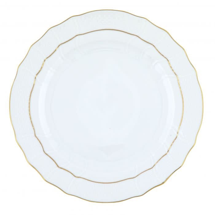 Herend Golden Edge Dinner Plate | 10.5in