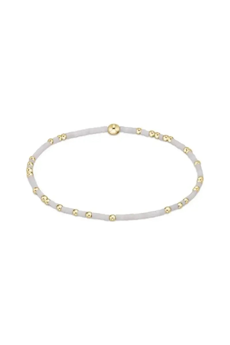 Hope Unwritten Bracelet | White