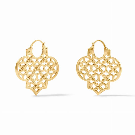 Helene Statement Hoop Earrings