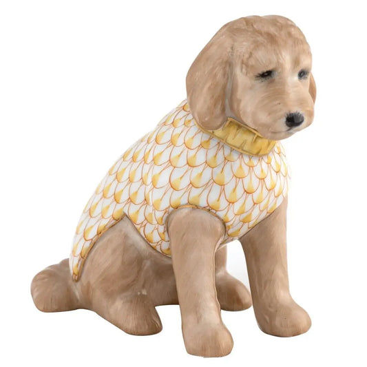 Herend Labradoodle | 3.25in Butterscotch