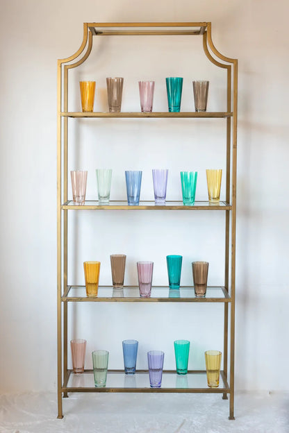 Estelle Colored HIgh Ball Glass