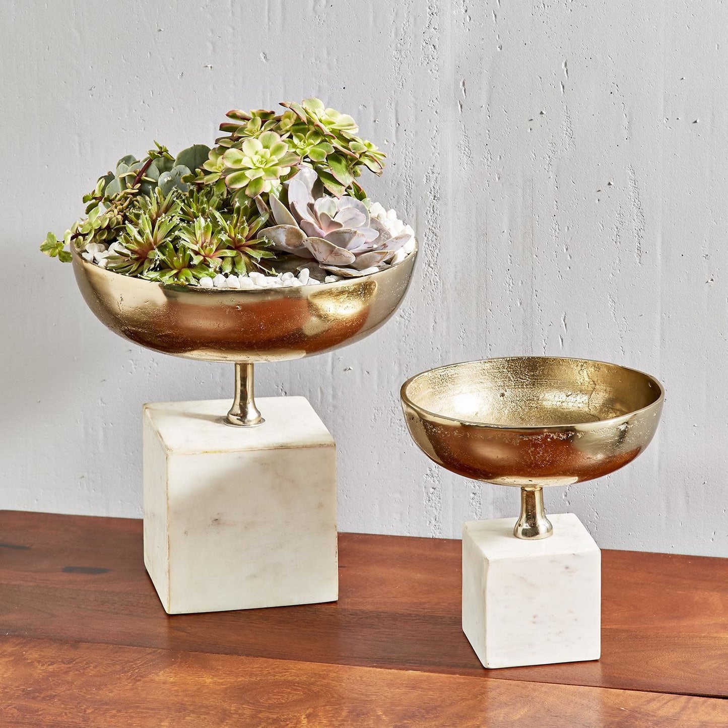 Chalice Bowl On Marble, Small