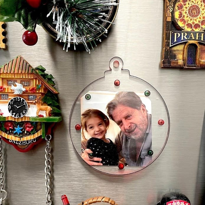 Ball, Tree, Gingerbread Frame Ornament S/3