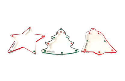 Star, Tree, Bell Frame Ornament