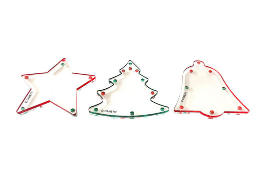 Star, Tree, Bell Frame Ornament