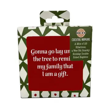 Cocktail Napkins | Christmas Party in a Box Holiday