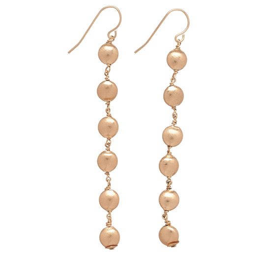 Honesty Drop Gold Earrings