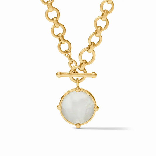 Honeybee Demi Necklace | 18.5-19.25in Mother of Pearl