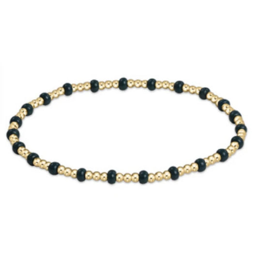 Hope Gold Sincerity Bracelet | Dark Green