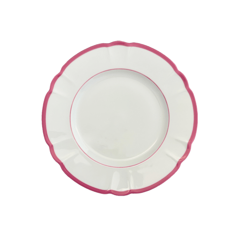 Colette Bread + Butter Plate | Rose Edge 6.25in