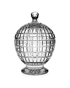 William Yeoward Crystal Eugenie Covered Centerpiece | 17.25in