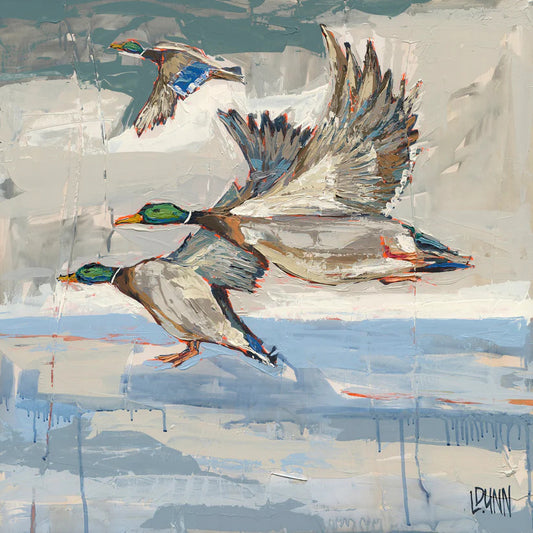 Lauren Dunn Original Art Print | Heading South 12x12