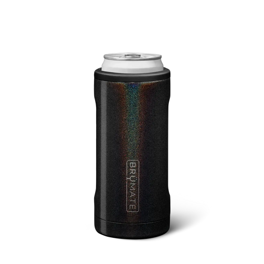 BruMate 12oz Slim Can Cooler Charcoal