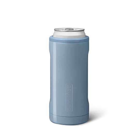 BruMate 12oz Slim Can Cooler Denim